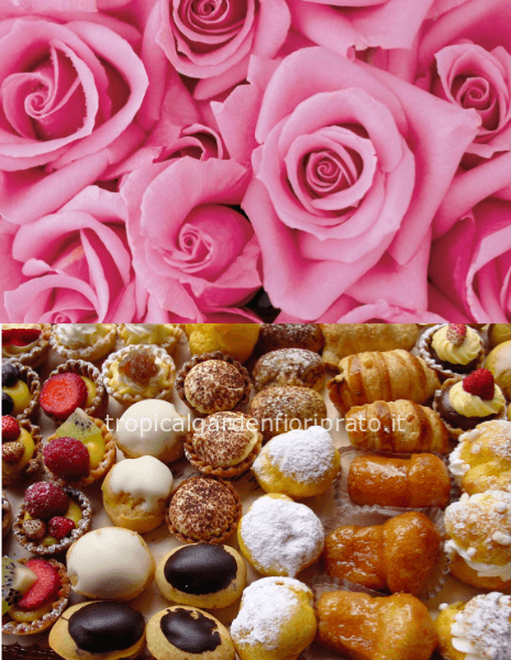 Rose e pasticcini