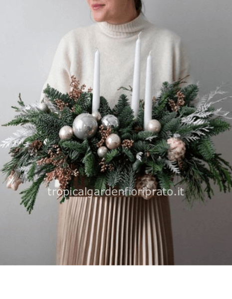 Centrotavola natalizio fashion